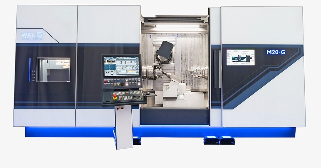 Auf der Intertool 2022 präsentiert WFL Millturn Technologies das neue Dreh-Bohr-Fräszentrum M20-G Millturn.