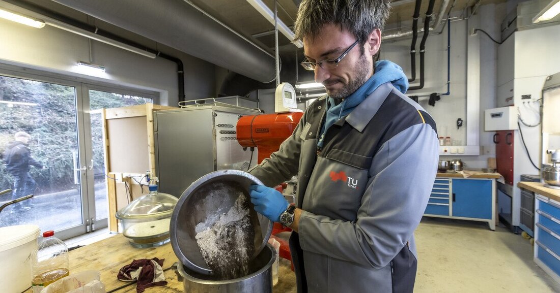 Das Christian-Doppler-Labor für reststoffbasierte Geopolymer-Baustoffe in der CO₂-neutralen Kreislaufwirtschaft sucht neue Wege.