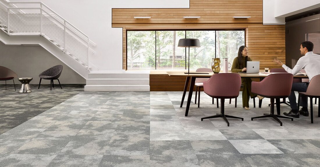 Aktuelle Teppichfliesen-Kollektionen sind mehr als nur schöner Bodenbelag.