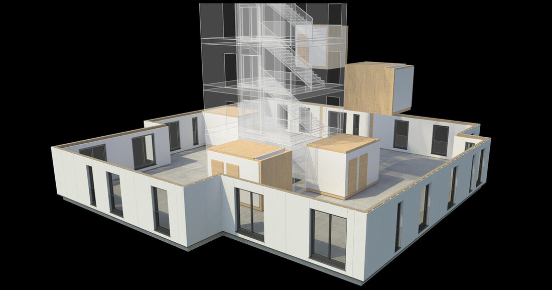 Holzbau-Kooperation von Swietelsky und Binderholz: Das Beste aus zwei Welten im großvolumigen Wohnbau.