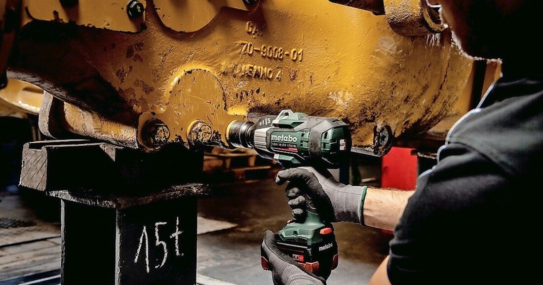 Ein neuer, leistungsstarker Akku-Schlagschrauber von Metabo für schwerste Schraubanwendungen.