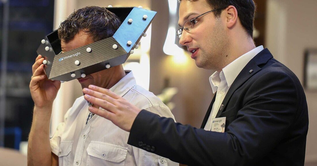 In der Bäderausstellung in Salzburg macht sich Holter erstmals die virtuelle Realität zunutze, um Bäder im wahrsten Sinne des Wortes erlebbar zu machen. 