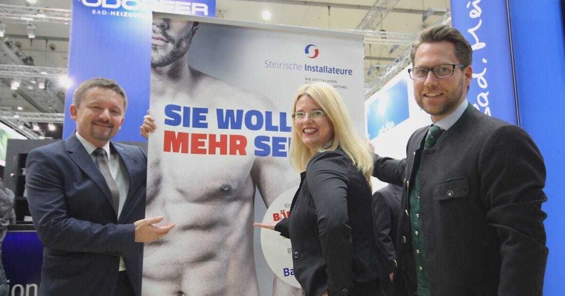 Beim Odörfer-Infotreff auf der diesjährigen Häuslbauermesse wurden nicht nur die Badtrends 2016 vorgestellt, es fiel auch der Startschuss für die steirische Bäderwoche 2016 der Landesinnung der steirischen Installateure.