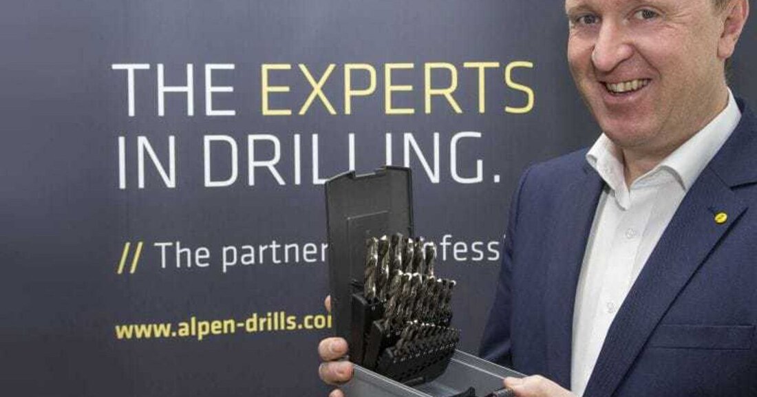 Der österreichische Bohrerhersteller Alpen präsentierte auf der Kölner Eisenwarenmesse zwei neue HSS-Metallbohrer.