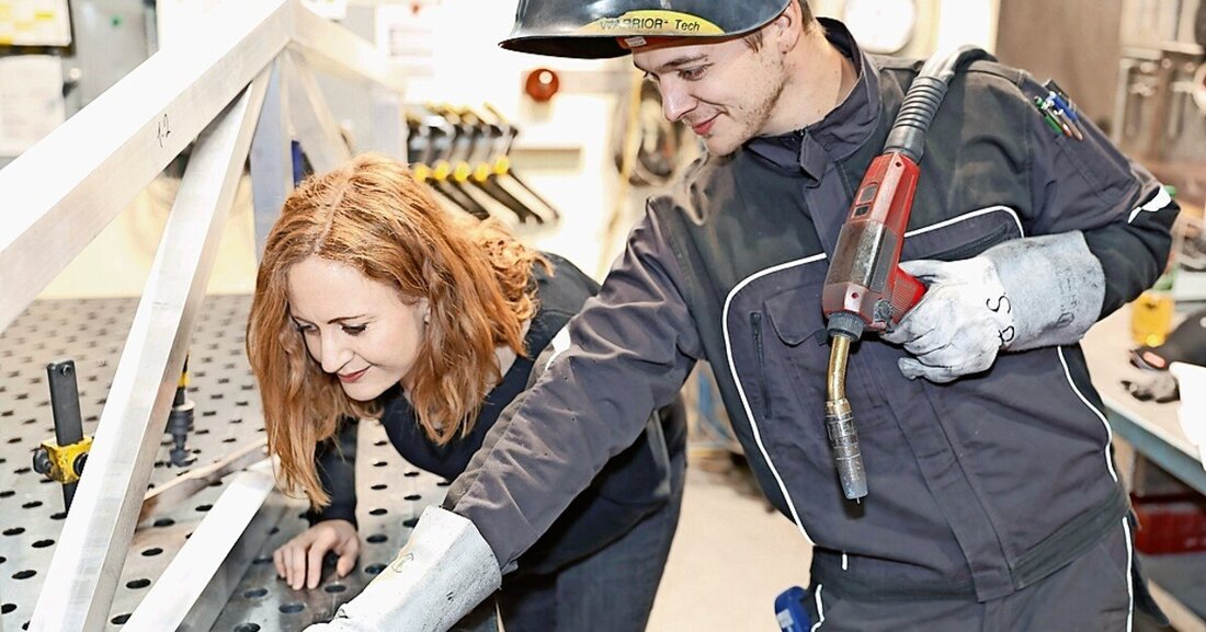 Metalltechnikerin des Monats: Susanne Füreder führt die Technikschmiede LFM in Burgkirchen/OÖ in dritter Generation.