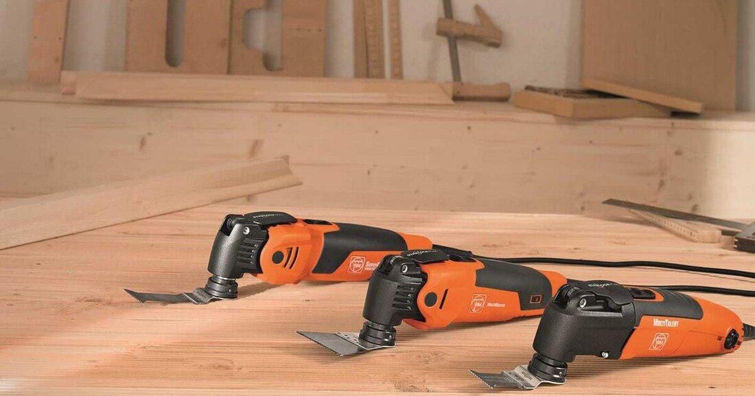 Fein hat mit Bosch ein neues Werkzeugaufnahmesystem für seine oszillierenden Elektrowerkzeuge entwickelt. Es soll eine höhere Kraftübertragung gewährleisten und sich als Standard etablieren.