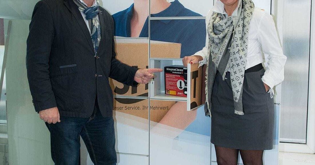 Ähnlich, wie es sich bereits bei vielen Postämtern bewährt hat, bietet nun auch SHT mit der "PickUp-Box" eine "Rund-um-die-Uhr-Abholmöglichkeit" für Installateure. 