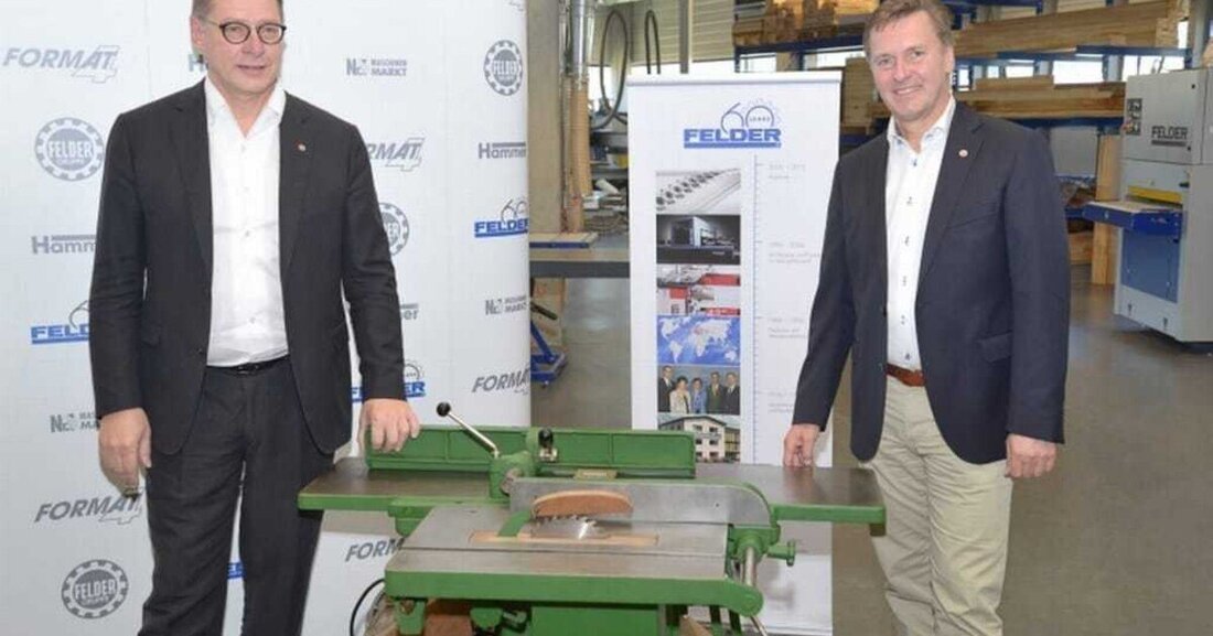 Der Tiroler Maschinenhersteller Felder feiert heuer sein 60. Firmen­jubiläum und hat für seinen Stammsitz in Hall viel vor: In den nächsten fünf Jahren will man 60 Mio. Euro in dessen Erweiterung investieren.