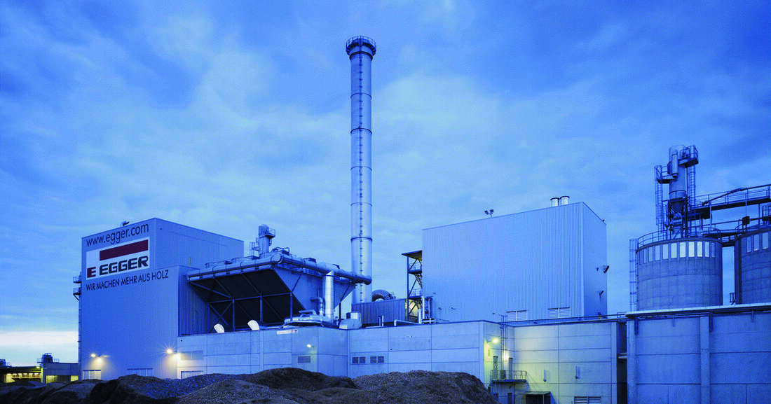Egger hat sein Werk im niederösterreichischen Unterradlberg auf erdgasfreie Produktion umgestellt.