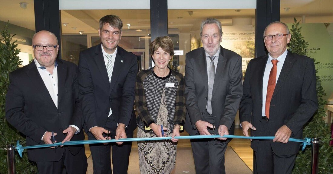 Mehr als 200 Gäste fanden sich am 6. September im neuen Vaillant Kunden- und Trainingszentrum im Business Park Vienna ein, um den neuen Firmenstandort des Unternehmens feierlich zu eröffnen.