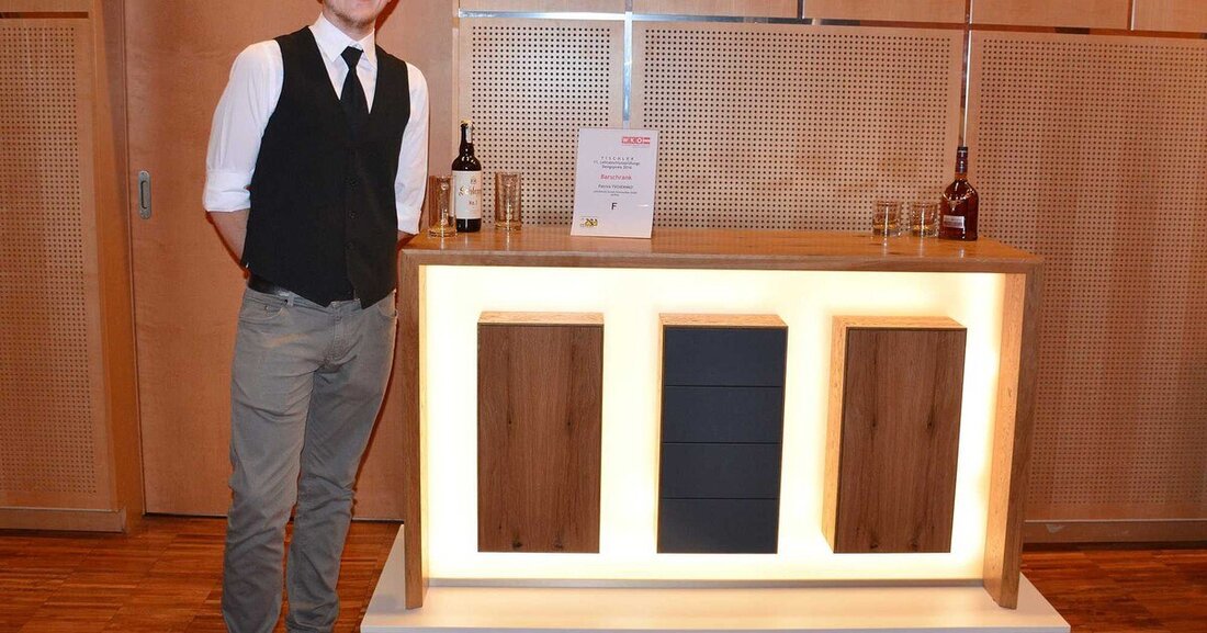 Im Rahmen des Kärntner Tischlertages wurde bereits zum elften Mal der Lehrabschlussprüfungs-Designpreis vergeben. 