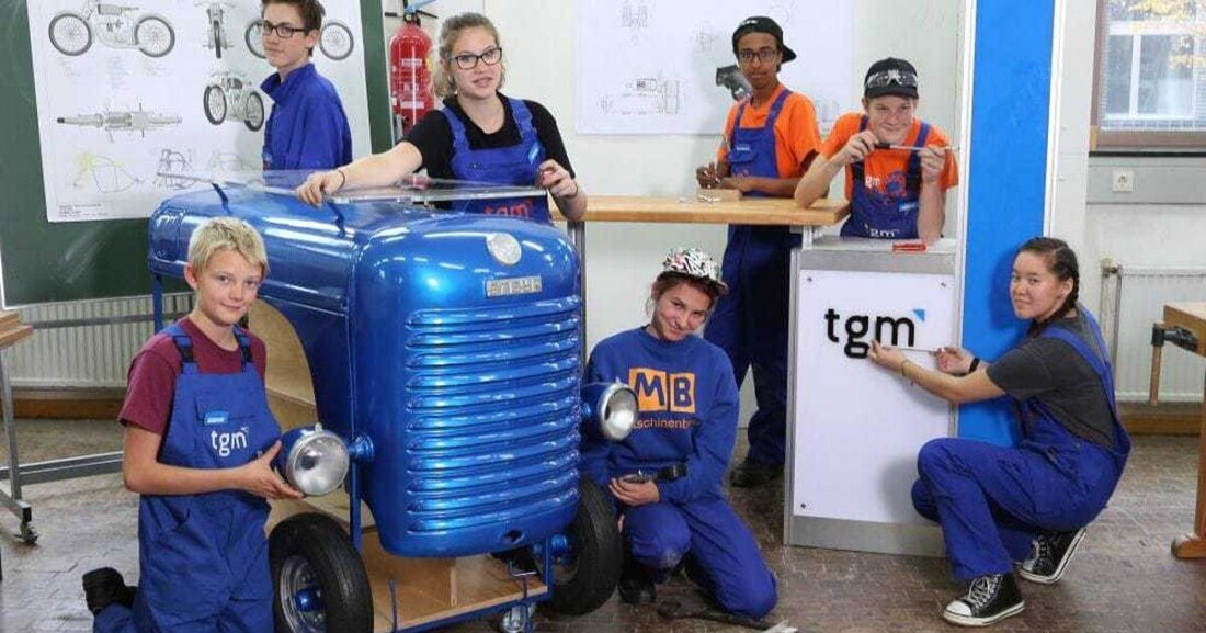 An der Wiener Technikschule TGM gibt es eine neue Ausbildung, die mit Matura und einem Diplom für Industrie-Design abschließt.