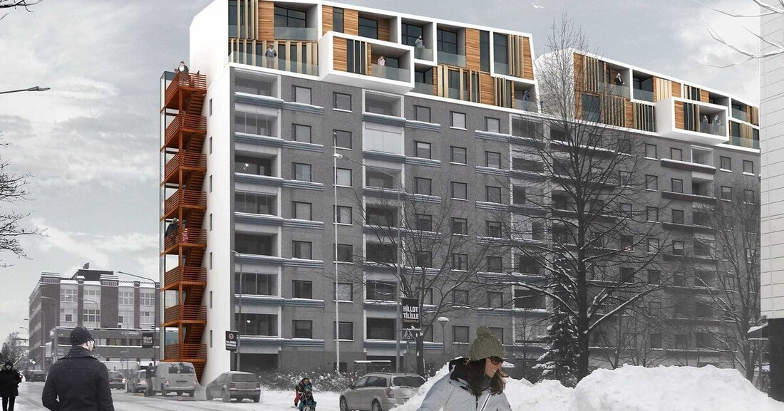 Junge Architekten weltweit schaffen urbane Lösungen im Wettbewerb „City Above the City“ (Stadt über der Stadt).