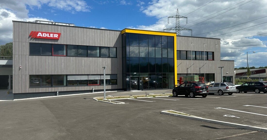 Der neue Stützpunkt des Lackherstellers ist Anlaufstelle für Adler-Kund*innen in ganz Ostösterreich.