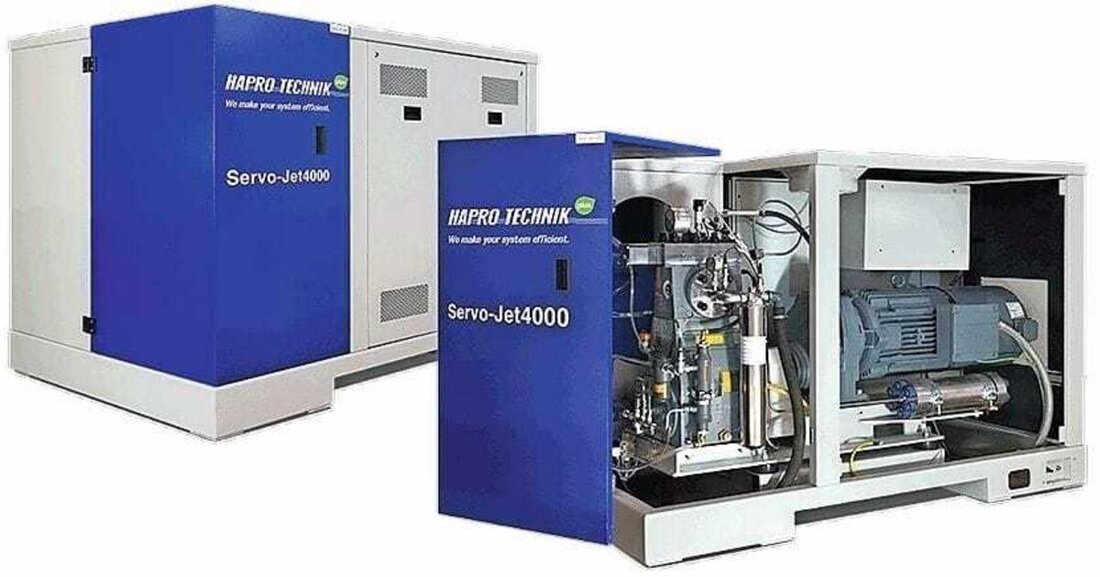 Beim Wasserstrahlschneiden Effizienz in die Anlage bringen wird angesichts steigender Energiepreise immer wichtiger.