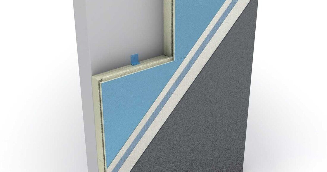 Mit zwei neuen PUR-Dämmplatten erweitert Brillux die Wärmedämm-Verbundsysteme PUR Smart und PUR Qju durch einen Hochleistungsdämmstoff mit erhöhter Wärmeleitfähigkeit.