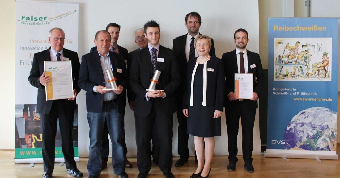 Innovation. Rührreibgeschweißte Herstellung von Titan-Treibgastank wurde ausgezeichnet.