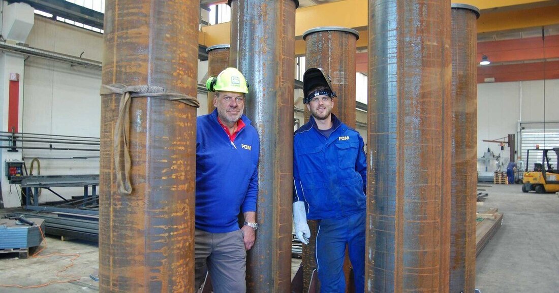 Der Laakirchner Stahlbauer FDM liefert 70 Tonnen hochpräzise Komponenten für ein Umspannwerk in Indien.