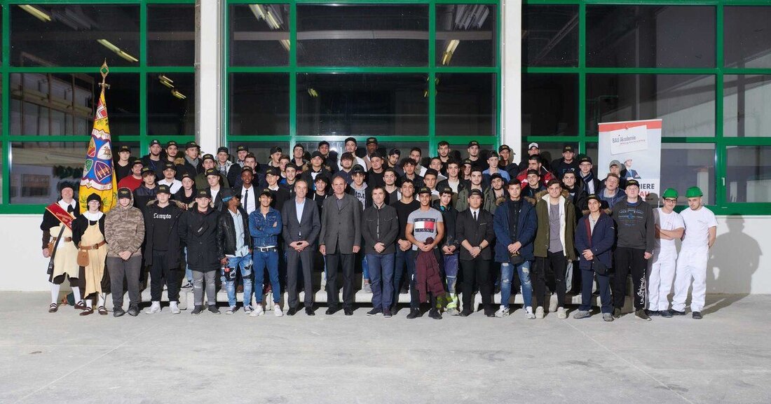 Alle Jahre wieder lädt die Bauakademie Wien zur Aufdingung der neuen Zunftmitglieder.