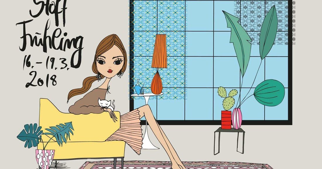 Vom 16. bis 19. März 2018 laden im Rahmen der Textilmesse Münchner Stoff Frühling 33 internationale Textilhersteller und Stoffediteure in ihre Showrooms ein.