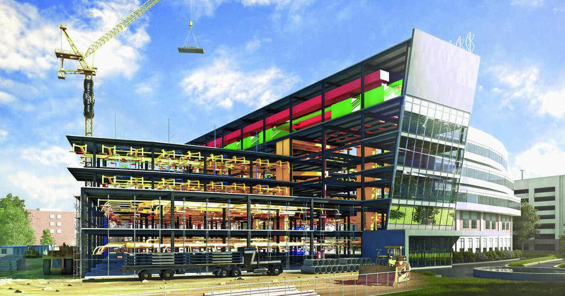 Auch die Baubranche hat die vierte industrielle Revolution eingeläutet.  