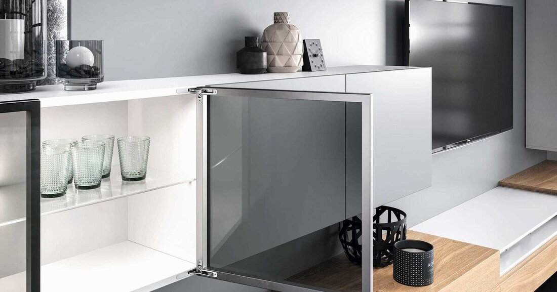 Grass hat mit der neuen Scharnier-Variante Tiomos Hidden ein neues Produkt für hohe ästhetische und technische Ansprüche im Programm. 