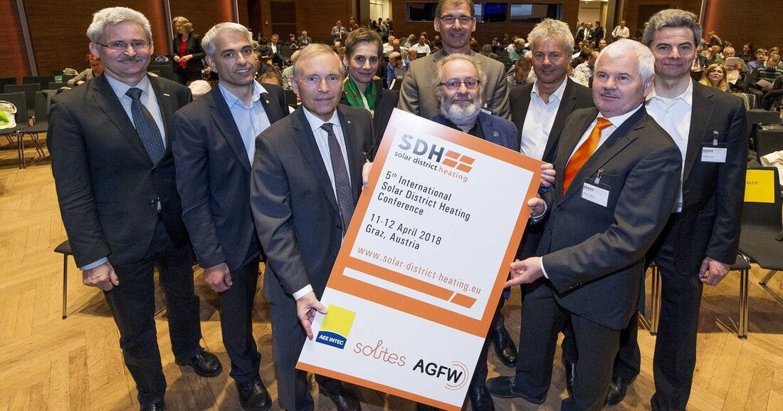 Österreich gilt dank der konsequenten Unterstützung durch den Klima- und Energiefonds als Musterland großer innovativer Solarlösungen. Das zeigt sich bei der internationale Konferenz „Solar District Heating“ am 11. und 12. April in Graz. Sie beschäftigt sich mit dem Thema „Zukunft der Fernwärme“.