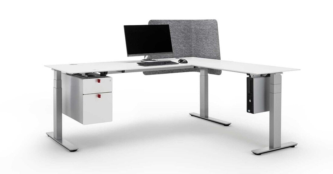 Häfele erweitert sein Sortiment mit dem Tischgestell-System Officys. 