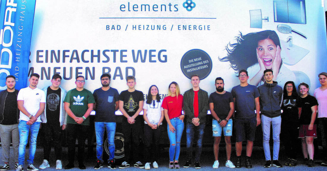 Wer beim Großhändler Odörfer eine Lehre beginnt, hat gute Chancen auch später noch dort zu arbeiten. Denn 9 von 10 Lehrlinge werden später übernommen. Im September haben 17 junge Leute mit ihrer Lehrer begonnen.