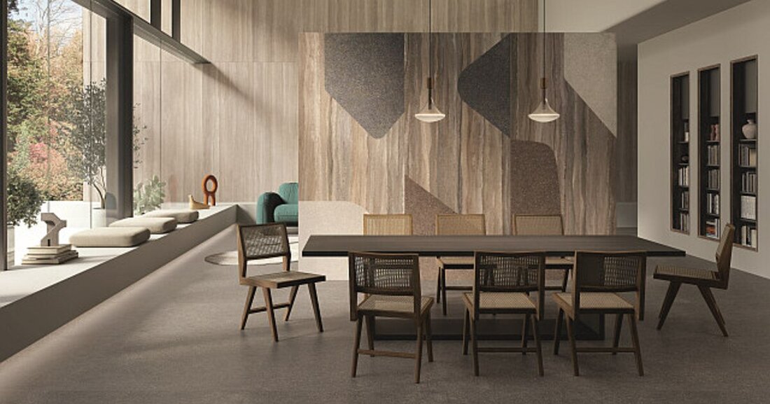 Compatta vereint Handwerkskunst und Innovation. Der Designer greift die alte Pisé-Bautechnik auf.