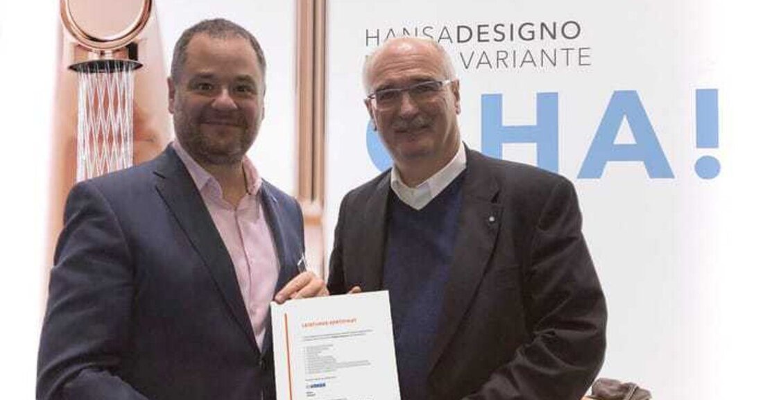 Der Armaturenhersteller Hansa wurde zur Fachhandwerkermarke Nr. 1 gekürt.