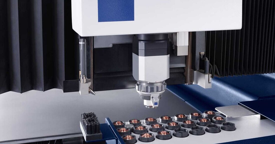 Umfassend automatisieren lässt sich die rundum erneuerte TruLaser Serie 1000 von Trumpf.