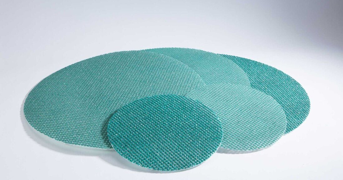 Peter Jöst hat das spezielle Schleifgitter Green Cut entwickelt. Auf der FAF in Köln wird das Produkt präsentiert.