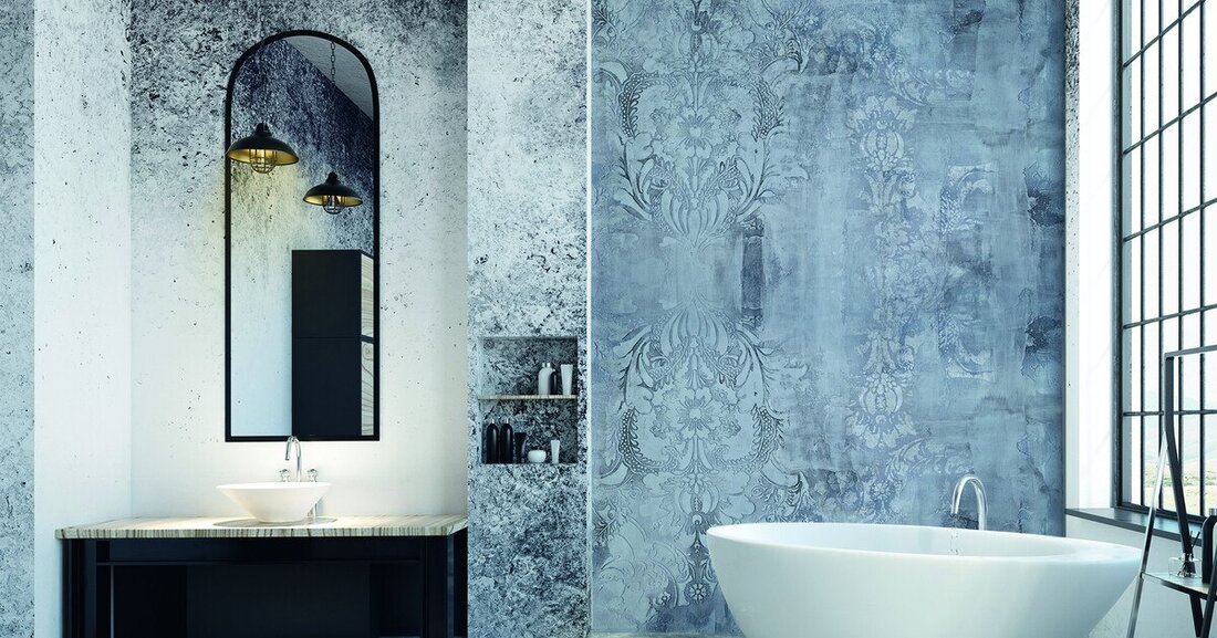 Jaeger präsentiert fünf neuen Schablonen und den Kalk-Lehmputz Calce Argilla für den modernen „Shabby Chic“ und gesundes Raumklima.