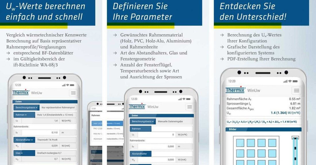 Mit dem aktualisierten Thermix WinUw-Rechner von Ensinger lässt sich die Energieeffizienz des Fensters einfach berechnen.