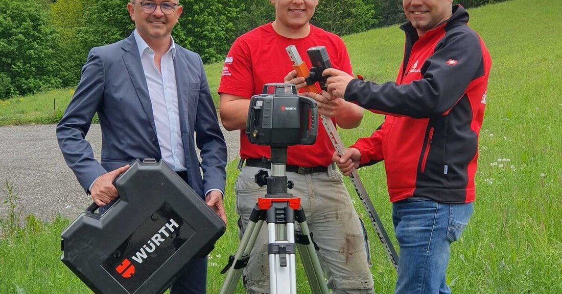Für die optimale Vorbereitung hat die Firma Würth den diesjährigen World Skills Teilnehmer Marc Berndorfer mit passendem Werkzeug ausgestattet.