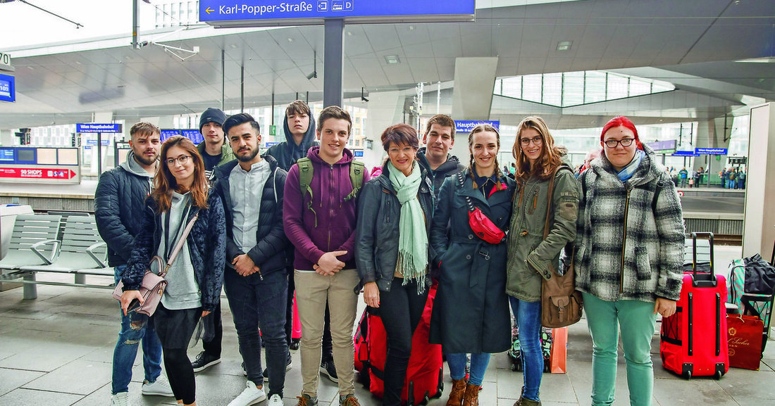 Ausbildung. Zehn Wiener Lehrlinge sammeln Erfahrungen in Deutschland.