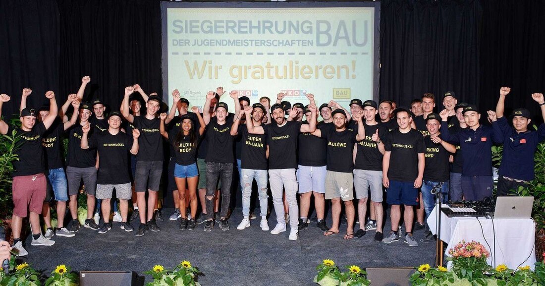 Theorie und Praxis – die besten Bau-Lehrlinge der Bundesländer stellen bei den alljährlichen Jugendmeisterschaften Bau ihr Können unter Beweis - kürzlich erst in Wien, Niederösterreich und der Steiermark.