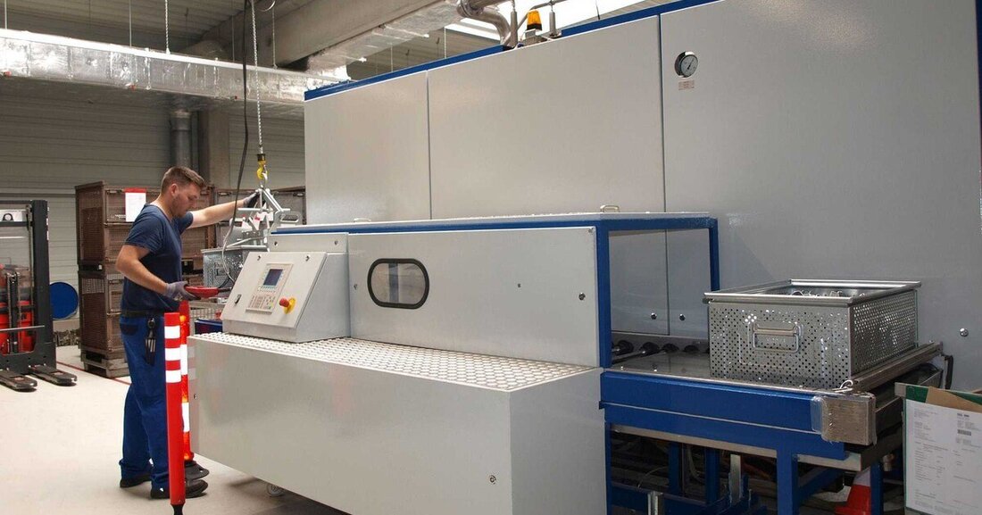 Die Richard Geiss GmbH erweitert ihr Leistungsspektrum in der Lohnentfettung.