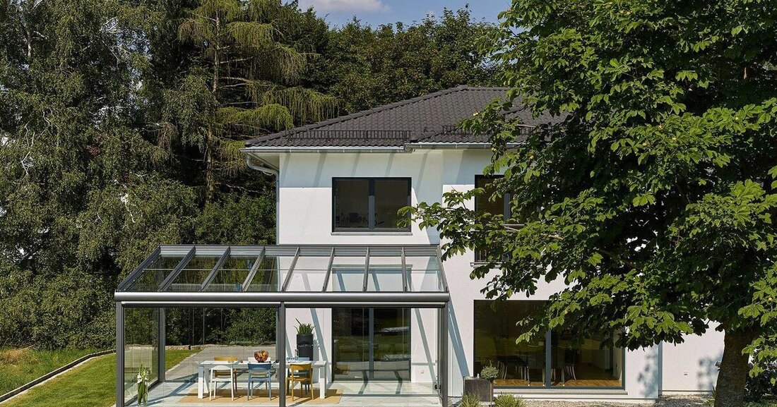 Ein Glashaus, das allen Witterungen standhält, realisierte das deutsche Familienunternehmen Solarlux.