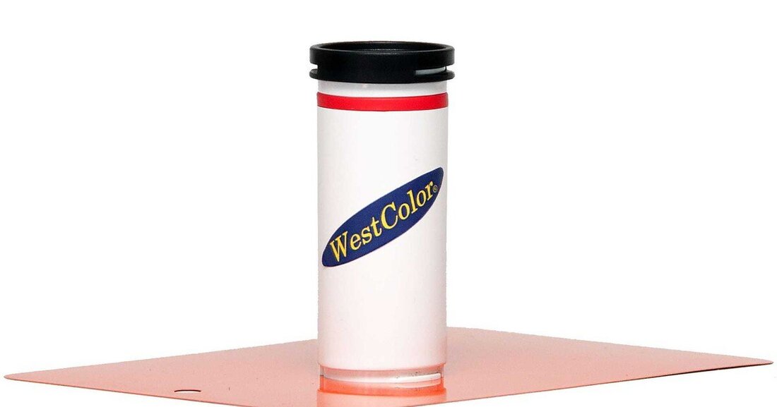 Mit dem WestColor Farbton-Messgerät können Farbtöne innerhalb weniger Sekunden bestimmt werden.