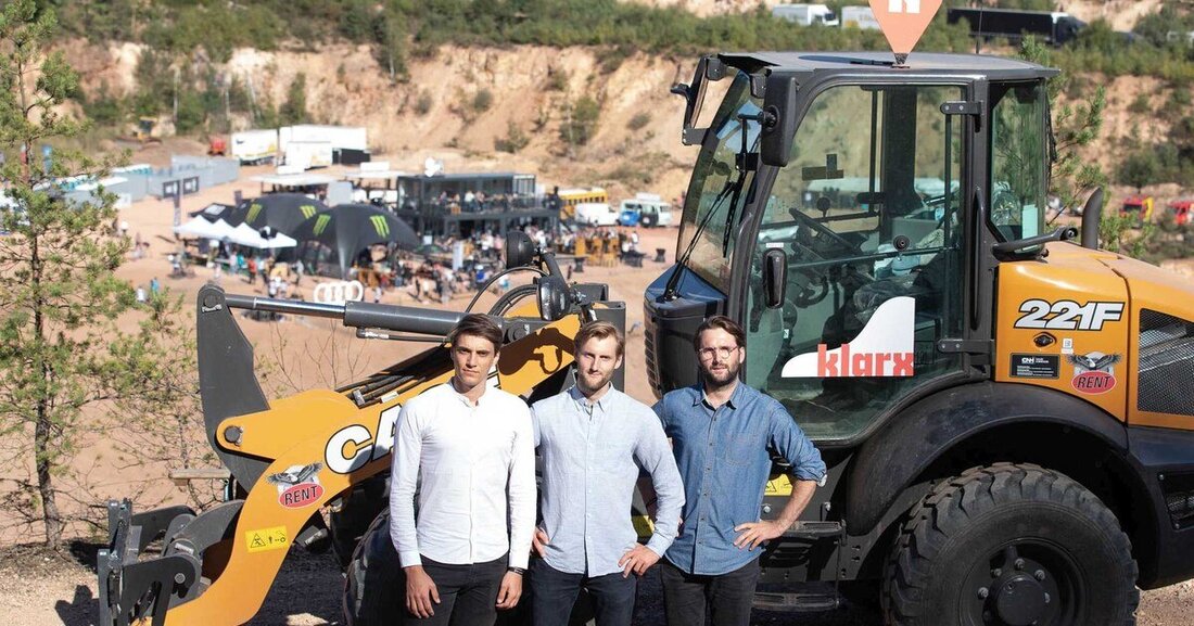 Das Baumaschinen-StartUp Klarx setzt in Österreich den nächsten großen Schritt.
