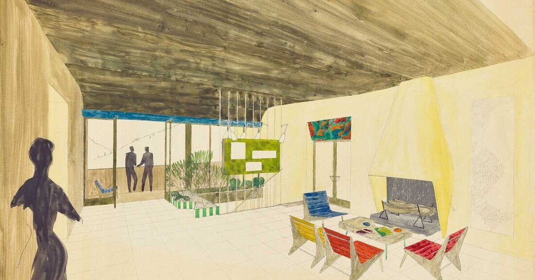 Ausstellung "Kalter Krieg und Architektur" im Architekturzentrum Wien.