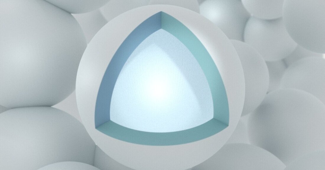 Schwere Kübel schleppen gehört zum Malerberuf dazu. Brillux rät zu Leichtspachtelmassen, die um rund 30 Prozent weniger bei gleichem Volumen wiegen. Dafür verantwortlich sind Hohlkugeln innerhalb der Struktur.  