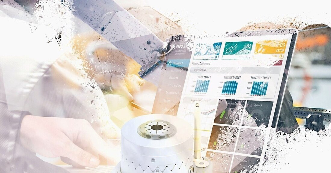Digitalisierung. Zerspanungsprozesse lassen sich mithilfe intelligenter Sensornetzwerke analysieren und optimieren.