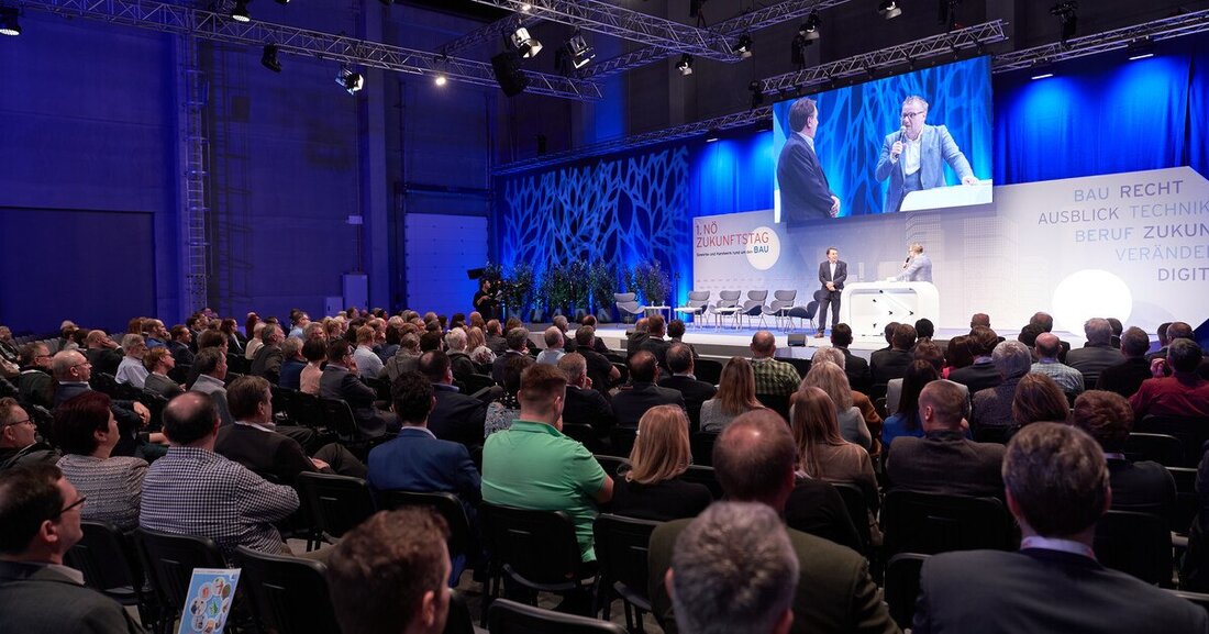 Einen ganzen Tag lang drehte sich im St. Pöltner VAZ alles um die wichtigsten Zukunftsthemen der 14 zur ARGE Baugewerbe zählenden Innungen und deren Probleme, Herausforderungen – und Lösungen. 