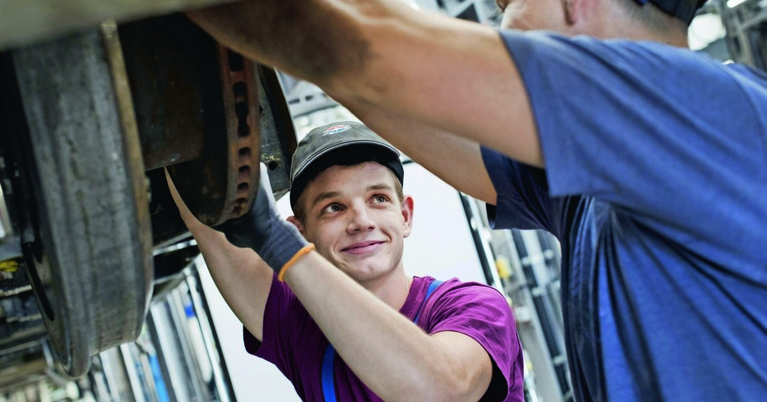 Im vergangenen Jahr sind die Lehrlingszahlen wieder angestiegen. 