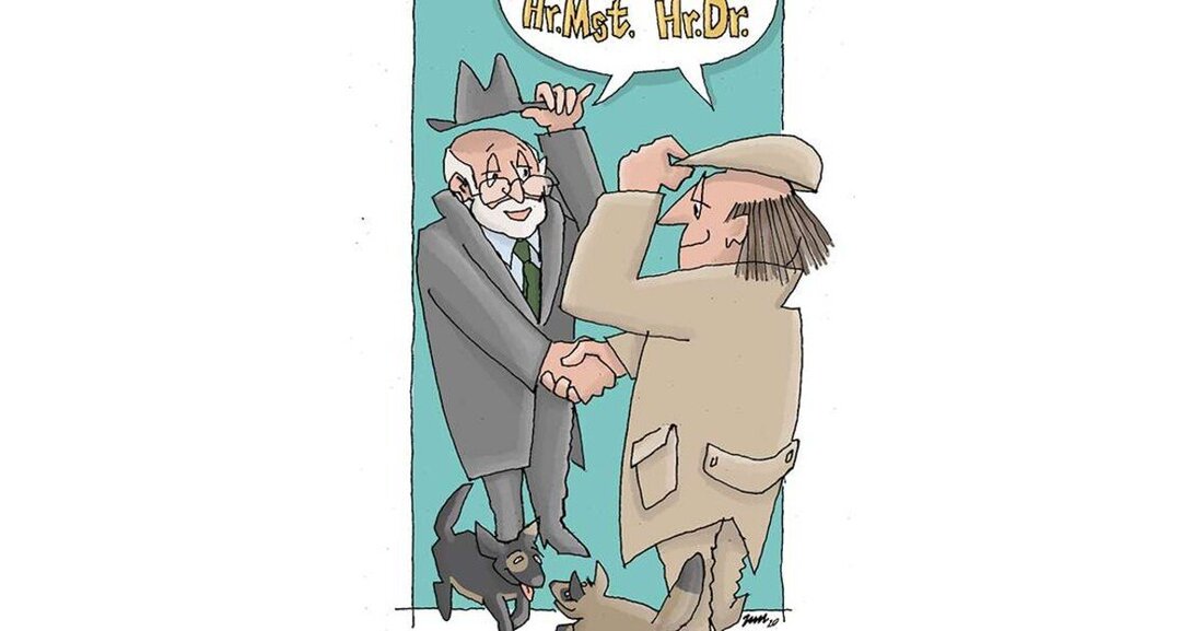 Meister Sturschädel und Meister Pfiffig im „Titelkampf“. 