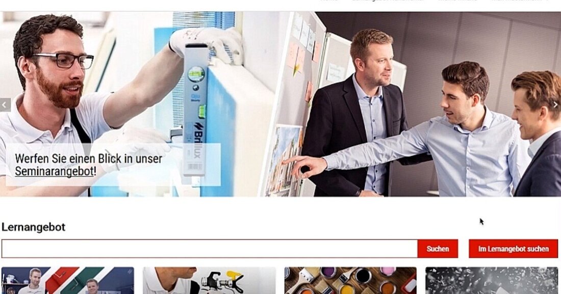 Der Konzern hat derzeit noch keine Lieferschwierigkeiten. Unter Beachtung der Hygienemaßnahmen werden die Kunden auch weiterhin beliefert. Brillux versucht aber auch, etwas Positives in der Situation zu erkennen und erinnert an die vielen Möglichkeiten der Weiterbildung.