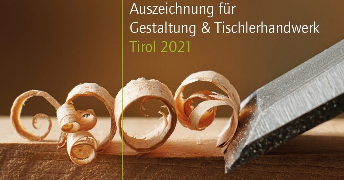 proHolz Tirol und die Landesinnung der Tischler und Holzgestalter schreiben wieder die „Auszeichnung für Gestaltung & Tischlerhandwerk Tirol“ aus. 